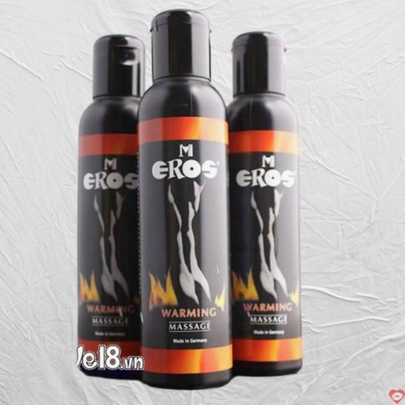 Dầu Massage Toàn Thân Eros Đức Ấm Hứng Phấn Kích Thích Tự Nhiên 
