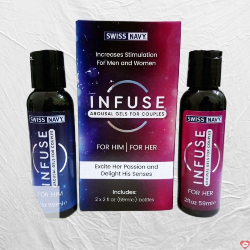 Gel bôi trơn Swiss Navy Infuse 59ml tăng hứng thú, an toàn 