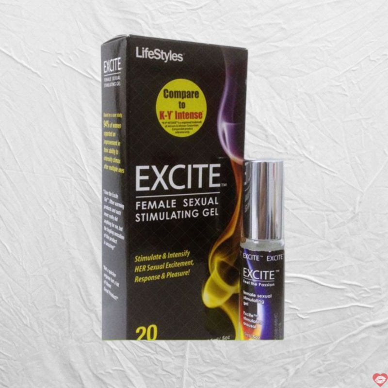 Gel bôi trơn Lifestyles Excite Mỹ tăng cảm xúc, kích thích 