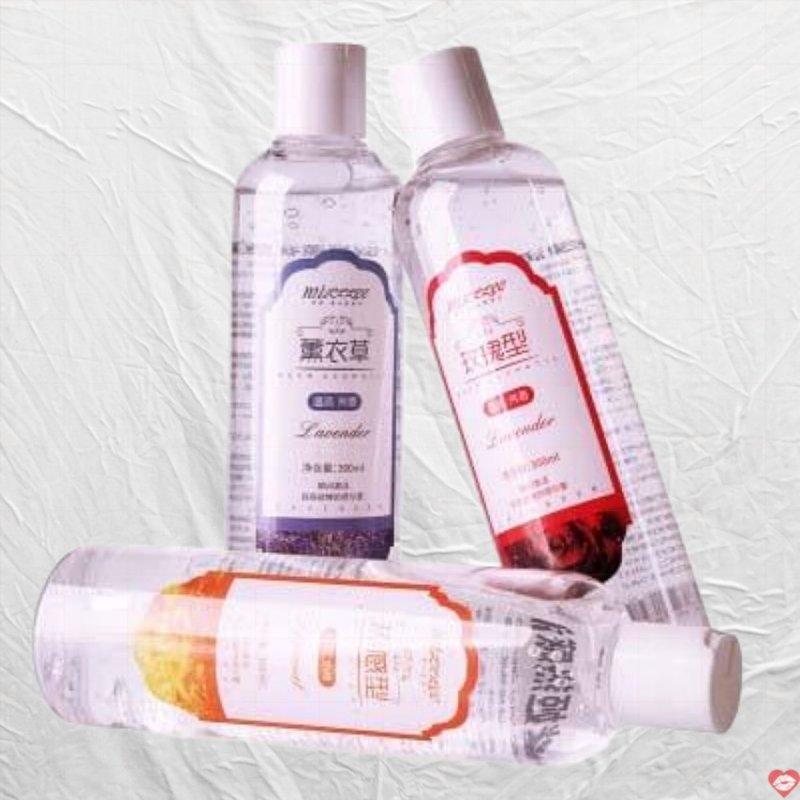 Gel bôi trơn Mizzzee 300ml hương hoa hồng Lavender mát lạnh 