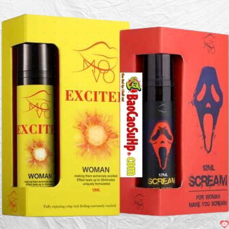 Gel bôi trơn Movo Scream Excited 12ml tăng khoái cảm cực đỉnh 