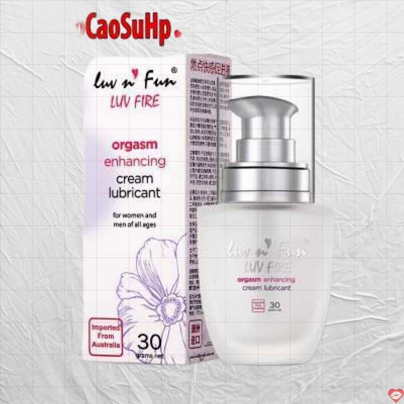 Gel bôi trơn Luvn Fun Fire đẩy cảm xúc, tăng khoái cảm 