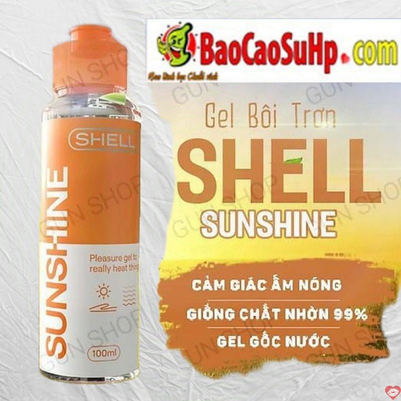 Gel Shell Warming Shunshine 100ml 2022 sưởi ấm quyến rũ 
