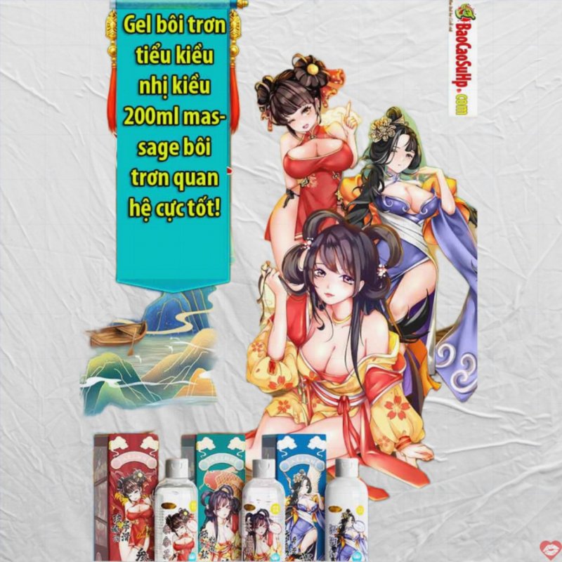 Gel Bôi Trơn Tiểu Kiều Nhị Kiều 200ml Massage Quan Hệ Mượt Mà 
