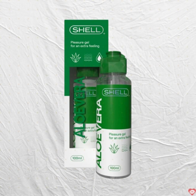 Gel bôi trơn Shell Aloe Vera 100ml dịu nhẹ chăm sóc da mượt mà 