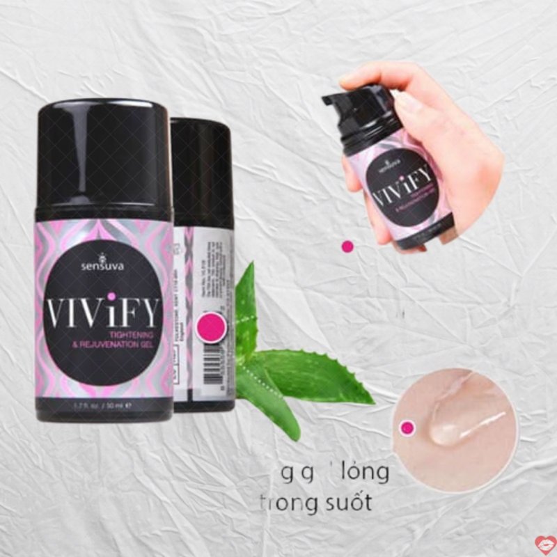 Sensuva ViviFy 50ml kem bôi trơn se khít cao cấp USA, hiệu quả nhanh 