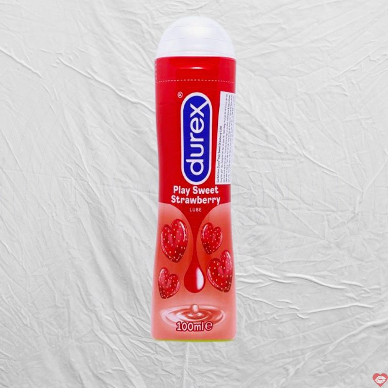 Gel bôi trơn Durex dâu tây 100ml - Mềm mịn & kích thích giác quan 