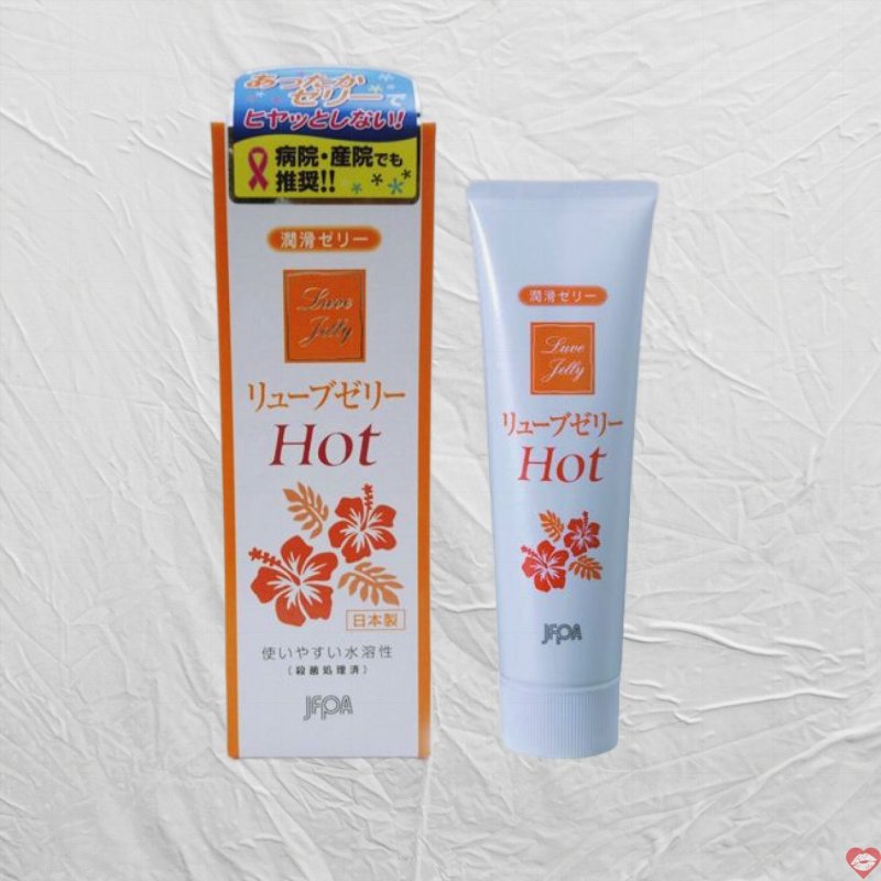 Dầu bôi trơn Jex Luve Jelly Hot Nhật Bản nóng ấm, siêu mượt, an toàn 