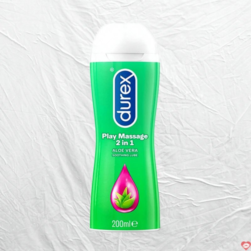 Gel bôi trơn Durex Play Massage 2in1 200ml nhẹ mượt kích thích 