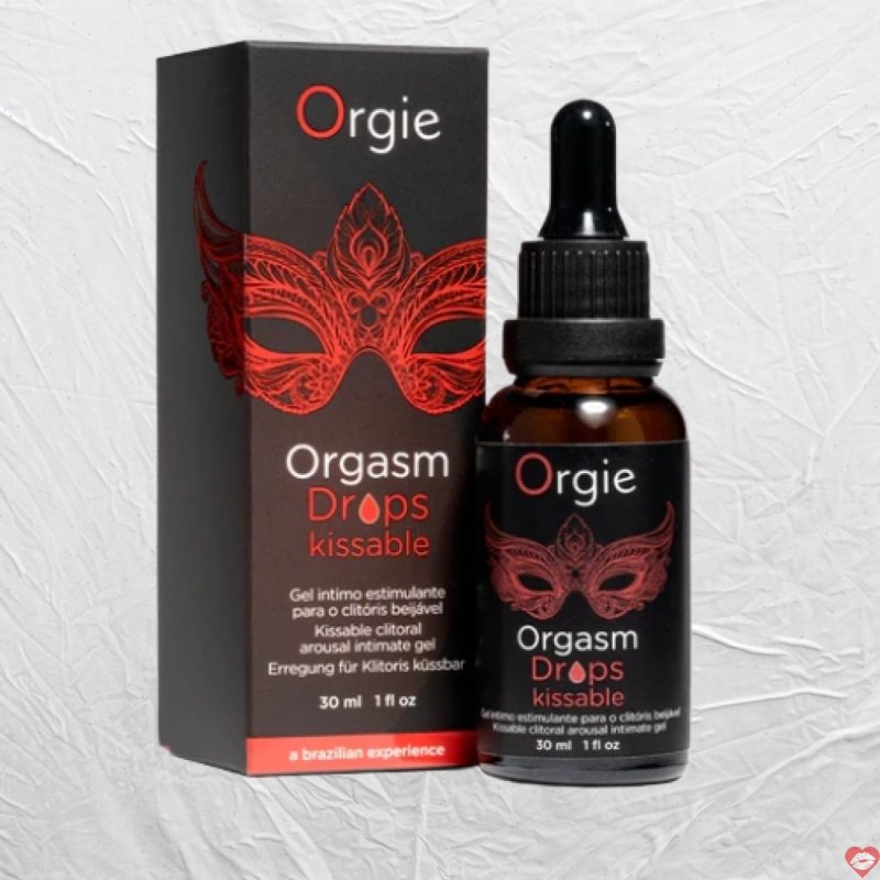 Gel Orgie Kissable tăng khoái cảm Oralsex an toàn hấp dẫn 