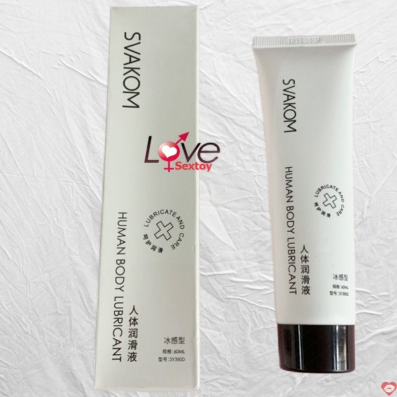Gel bôi trơn Svakom 60ml mát lạnh tăng khoái cảm, an toàn 