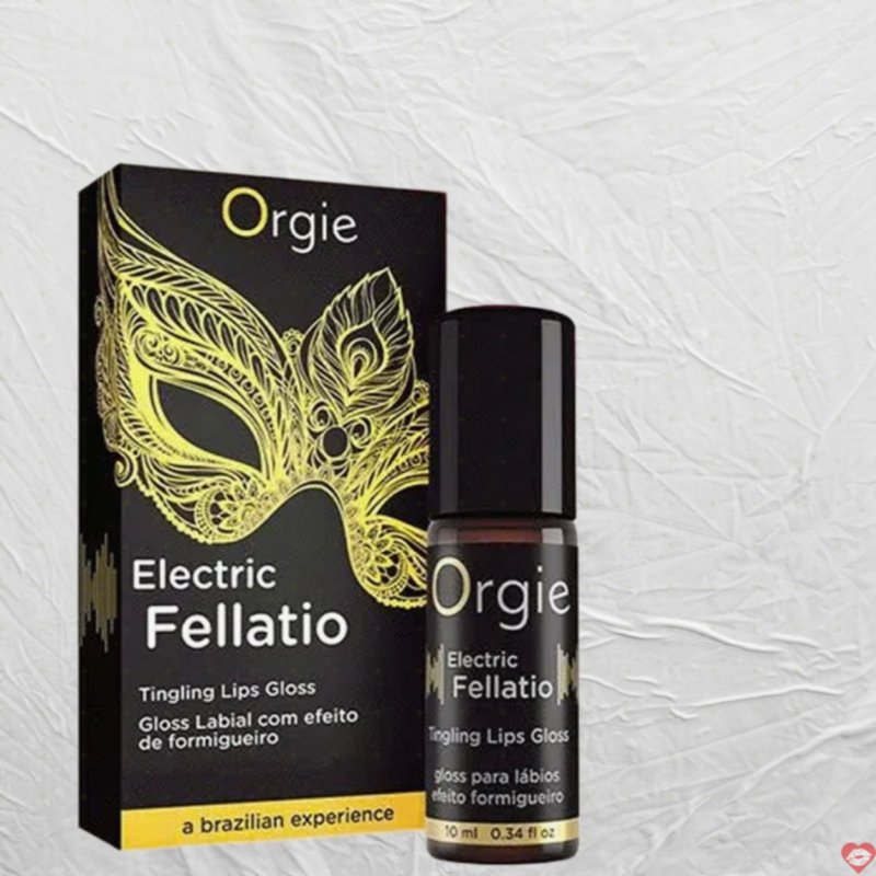 Son bóng Orgie Electric Fellatio kích thích đam mê hôn và Oral sex 