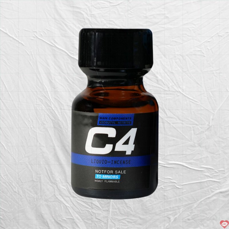 Chai Hít Popper PWD USA C4 Blue 10ml Tăng Khoái Cảm Mạnh Mẽ 
