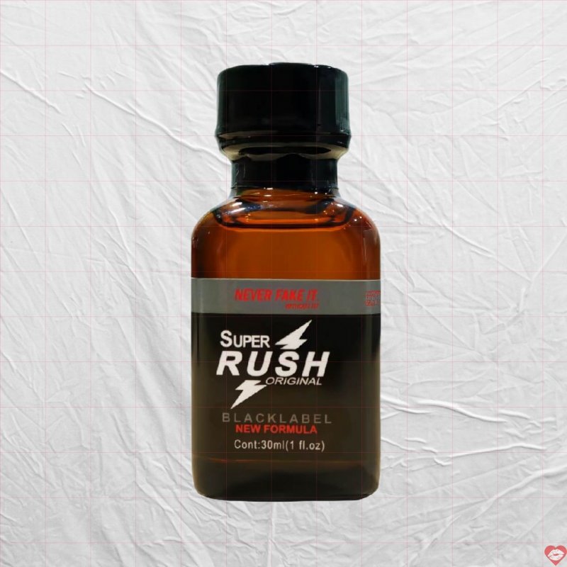 Popper PWD USA Super Rush Black Label 30ml tăng khoái cảm mạnh 