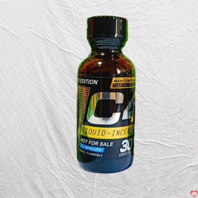 Chai hít Popper C4 30ml chính hãng siêu mạnh mùi cay nồng 