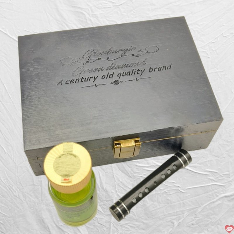 Popper hộp gỗ Glenburgie Green Diamond sang trọng quà tặng 