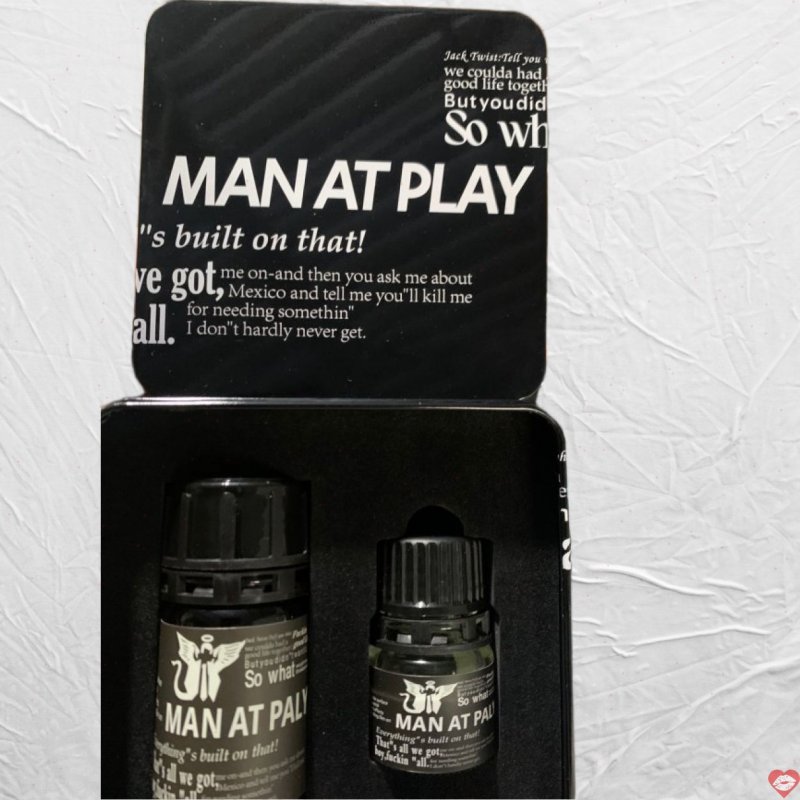 Popper Man At Play 60ml - Tăng Khoái Cảm, Hương Thơm Mạnh 