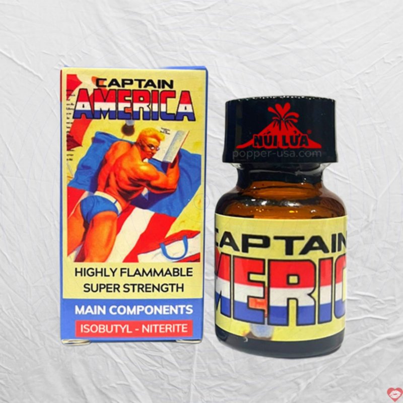 Popper Captain America 10ml Siêu Mạnh Kích Thích Phê Đỉnh 