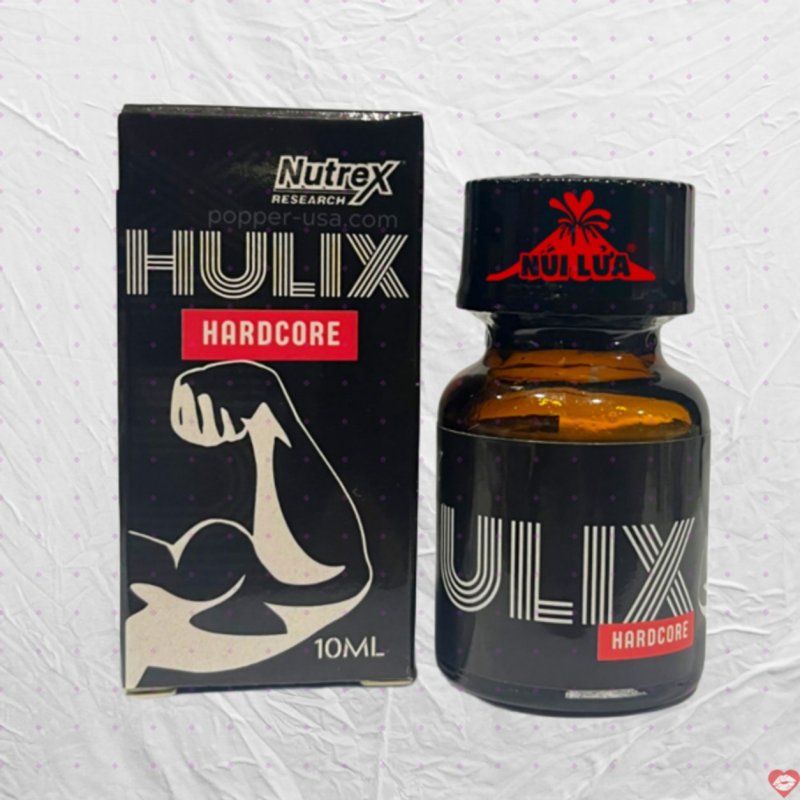 Popper Hulix Nutrex 10ml Bao Phê Mạnh Kích Thích Cực Đỉnh 