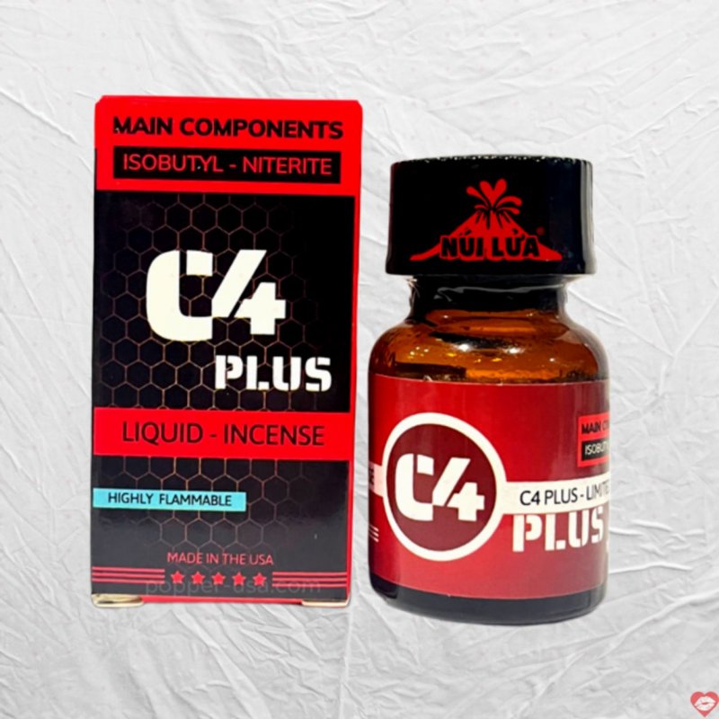 Popper C4 Đỏ 10ml Tăng Cực Phê Top Bot Đỉnh Cao 