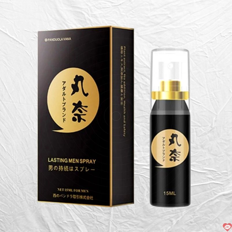 Chai xịt kéo dài Panduola Lasting Spray Black 15ml tăng cường hiệu quả 