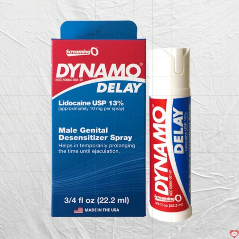 Chai xịt Dynamo Delay 22ml kéo dài thời gian, tăng khoái cảm 
