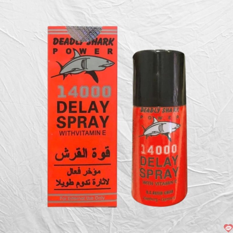Xịt Power Deadly Shark 14000 kéo dài 40ml - Tăng khoái cảm 