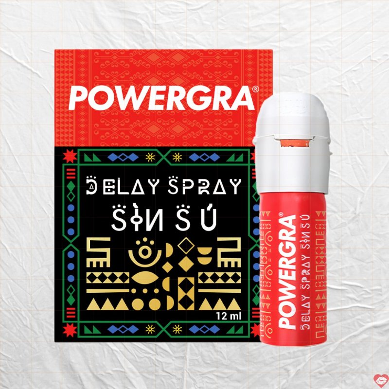 Powergra Delay Spray Sìn Sú 12ml kéo dài thời gian hiệu quả 