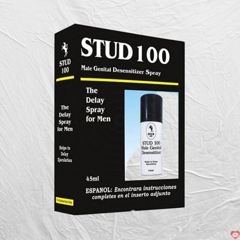 Chai Xịt Kéo Dài Thời Gian Stud 100 Hỗ Trợ Tăng Cường Cảm Giác 