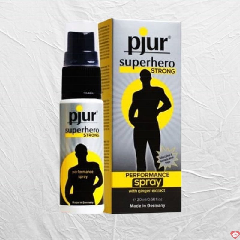Thuốc Xịt Pjur Super Hero Trì Hoãn Xuất Tinh Tăng Khoái Cảm 