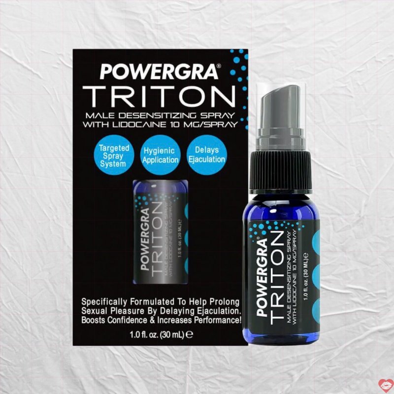 Chai xịt Powergra Triton tăng cường bản lĩnh nam giúp kéo dài 