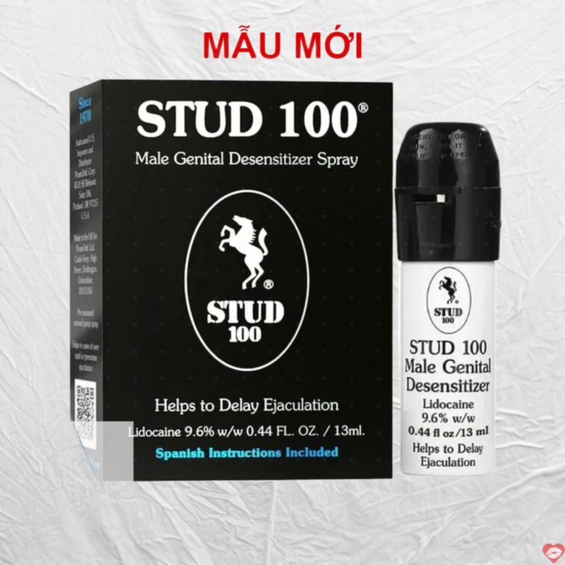 Chai Xịt Stud 100 Chống Xuất Tinh Sớm Hiệu Quả Tức Thì 