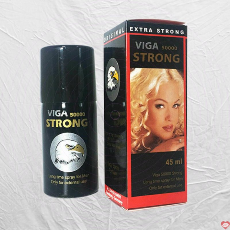 Viga Strong 45ml chai xịt kéo dài siêu hiệu quả tăng khoái cảm 