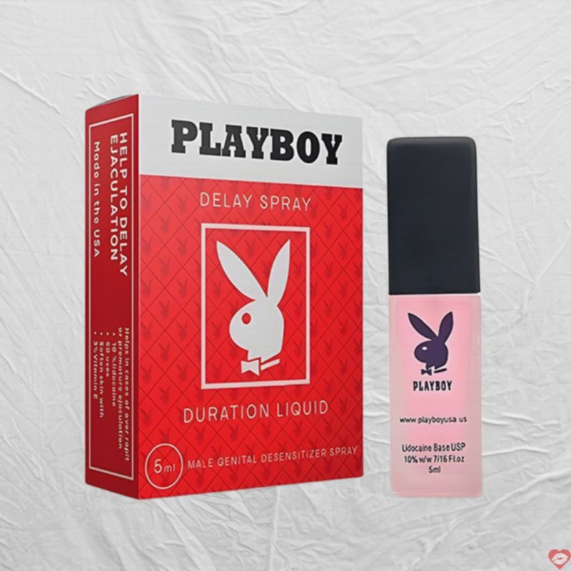 Chai xịt chống xuất tinh sớm Playboy Đỏ 5ml kích thích mạnh 