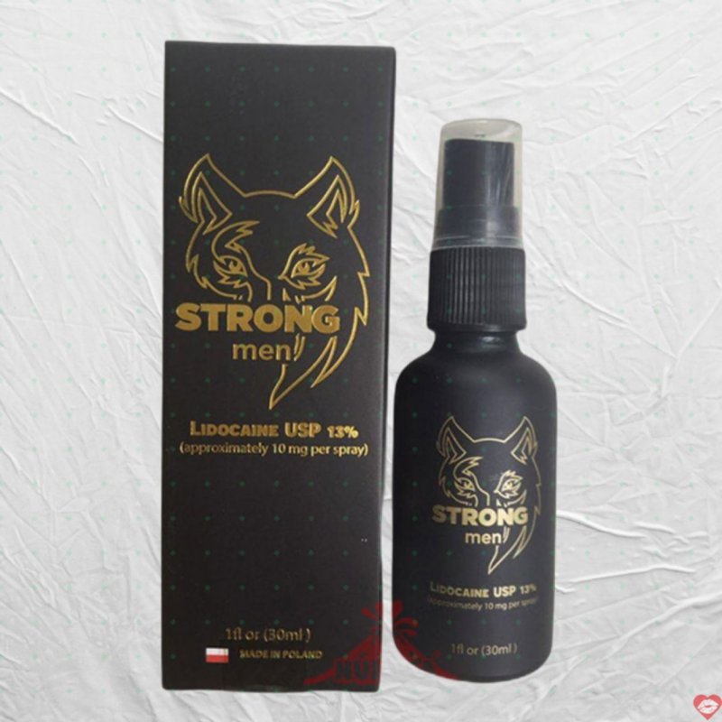 Xịt chống xuất tinh sớm Strong Men - Kéo dài cuộc yêu 30ml 