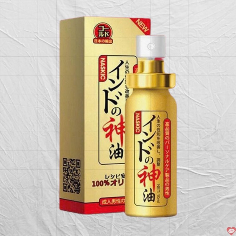 Xịt chống xuất tinh sớm Naskic Nhật Bản kéo dài cuộc yêu 
