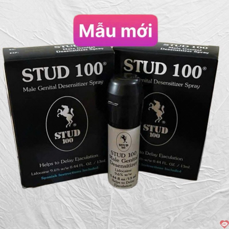 Chai xịt Stud 100 chống xuất tinh sớm nhanh chóng hiệu quả 