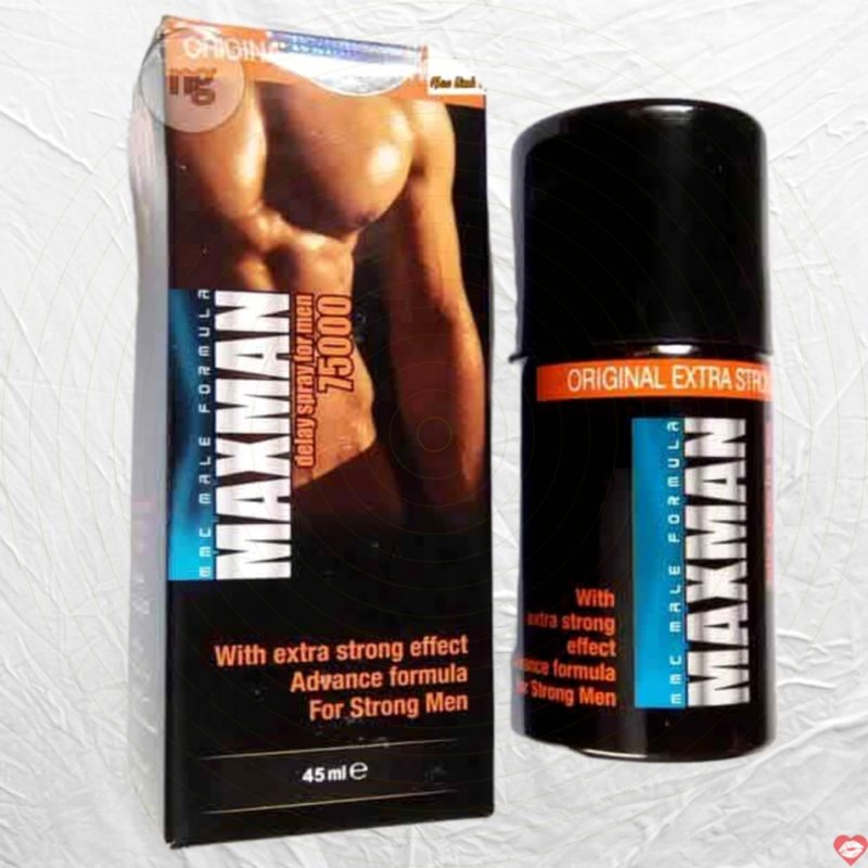 Maxman 75000 New 2019 chai xịt kéo dài quan hệ hiệu quả 