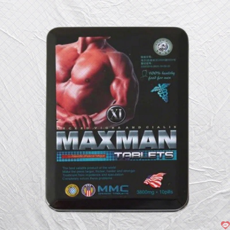 Viên Uống Maxman Tăng Cường Sinh Lý Cương Dương - Hộp 10 Viên 