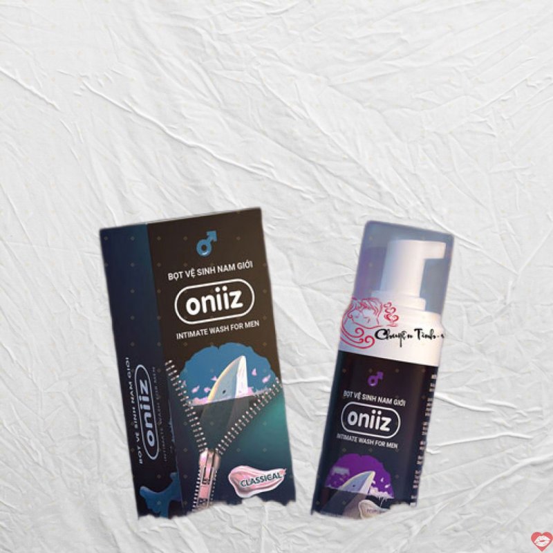 Oniiz bọt vệ sinh nam giới sạch sâu thơm mát tự tin 