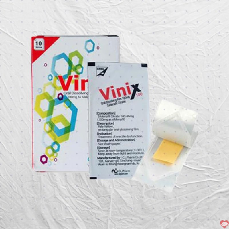 Tem ngậm Vinix 100mg chính hãng cách sử dụng hiệu quả giá tốt 