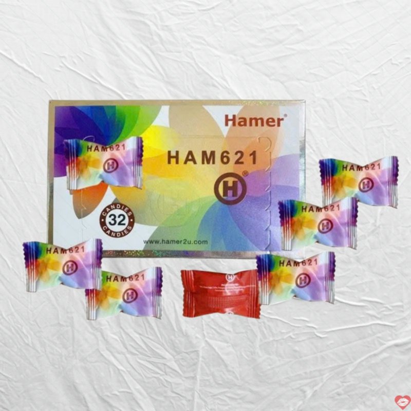Kẹo Hamer 7 Màu HAM621 Hương Vị Đa Dạng Giúp Tăng Năng Lượng 