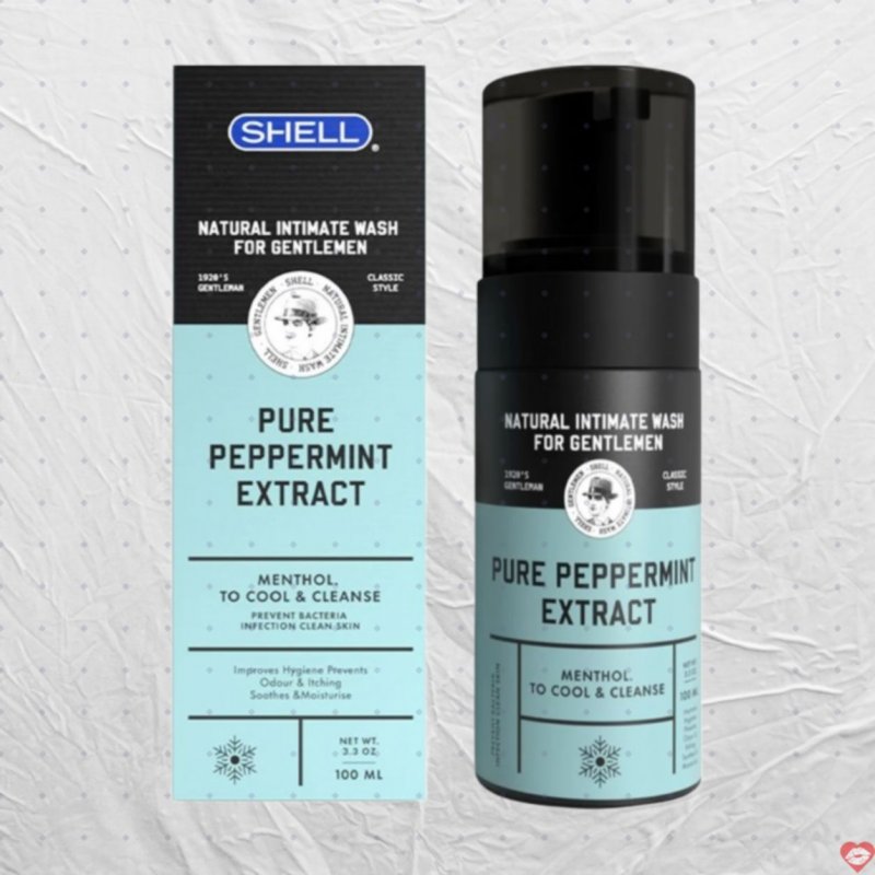 Dung dịch vệ sinh nam mát lạnh bạc hà Shell Pure tăng cường bảo vệ 