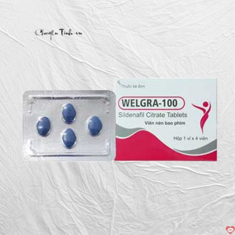 Welgra 100mg Ấn Độ tăng cường sinh lực nam mua ngay 