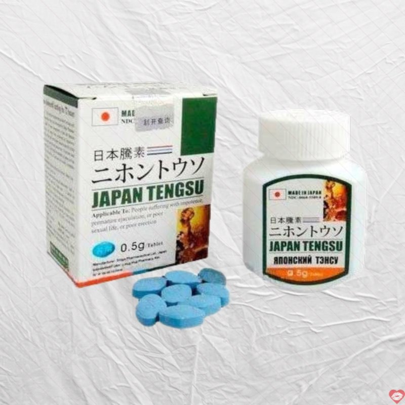 Japan Tengsu chính hãng viên uống cường dương tăng cường sinh lực mạnh mẽ 
