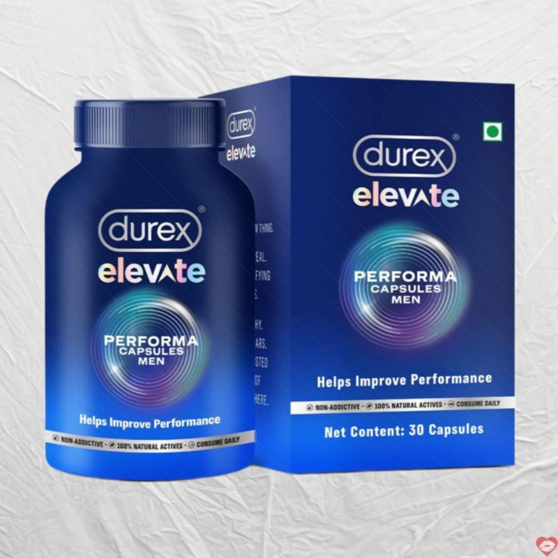 Viên Uống Durex Elevate Nam Giới Tăng Cường Sinh Lý Hộp 30 Viên 