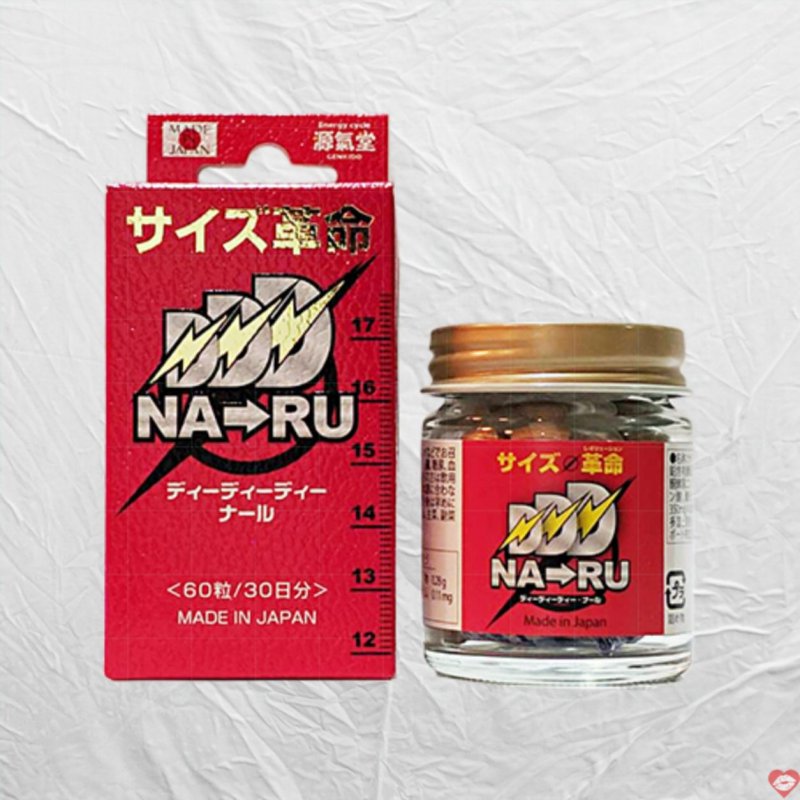Viên uống tăng kích thước Naru 60 viên - Hỗ trợ sinh lý nam 