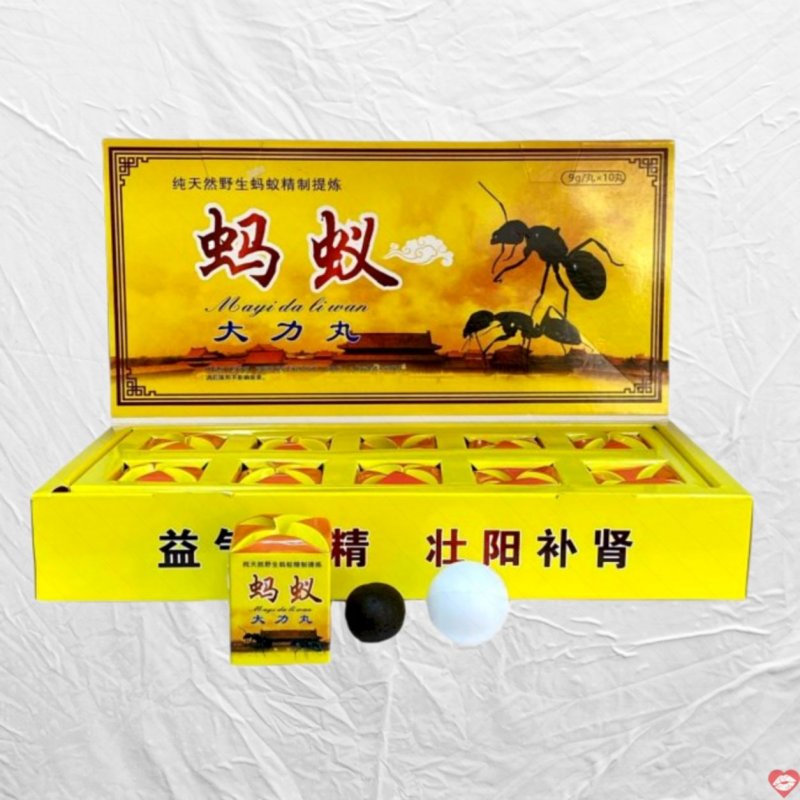 Viên Kiến Càng Đen Tây Tạng tăng cường sinh lý nam tốt nhất hộp 10v 