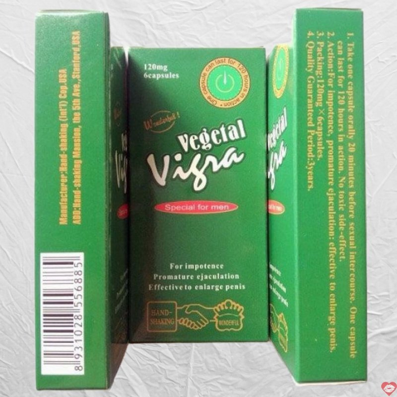 Cường dương thảo dược Mỹ Vegetal Viagra Tăng sinh Lực Nam 