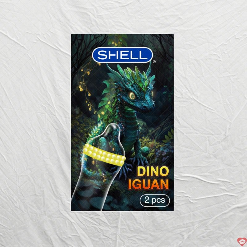 Bao cao su Shell Dino 2 vòng bi lớn tặng Shell Performax siêu bền 